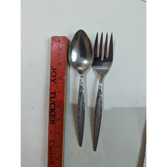 Oneida Venetia Silverware Piec Community Stainless Flatware fork spoon 8.5 in - Picture 5 of 6